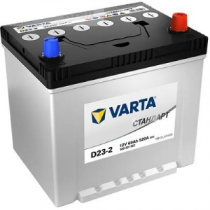 Аккумулятор VARTA Стандарт 6CT-60.0 (560 301 052)яп.ст./бортик (пр.)