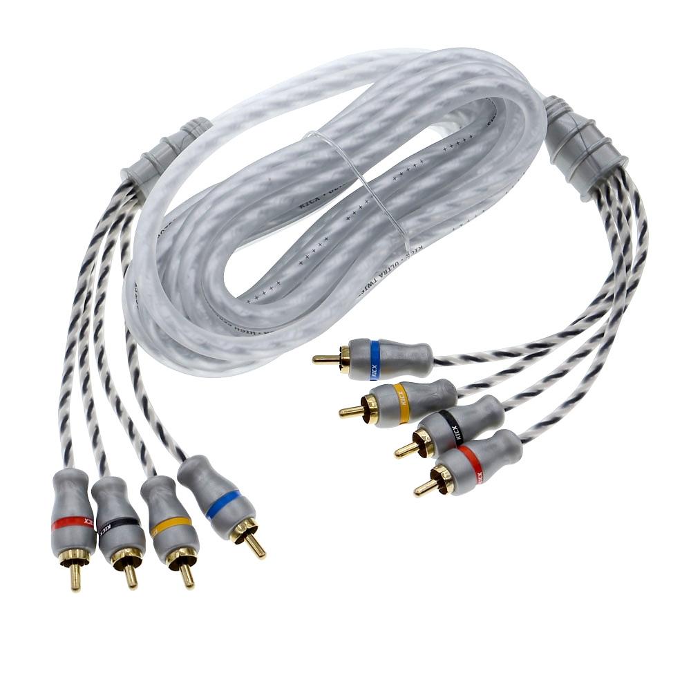 KICX межблочный акуст. кабель MRCA44-5-SS 2RCA-2RCA