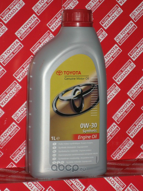 TOYOTA Масло мот. 0W30 SL/CF SAE ДВС 1л 0888080366 