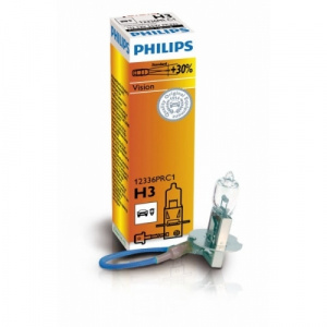 PHILIPS а/лампа H3 (55) PK22s+30% PREMIUM 12V 10/100 HIT