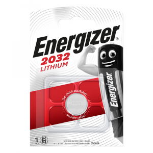 Батарейка Energizer CR2032-1BL  (10/100) 