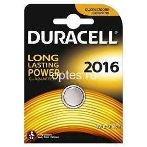 Батарейка Duracell CR2016-1BL (10/100/12800) 