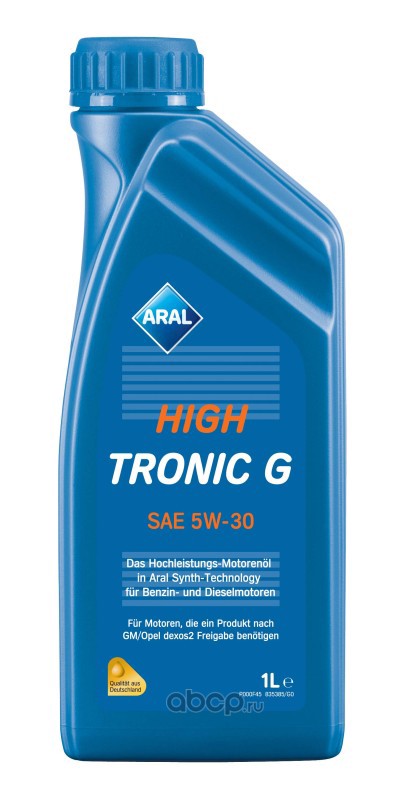 ARAL Масло мот. 5W-30 High Tronic G (1л) 