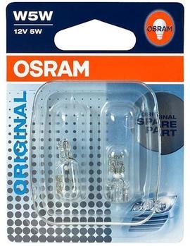 OSRAM а/лампа W5W 12V 5W W2.1x9.5d Original Line (безцокольная)