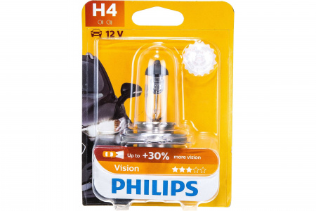 А/лампа H4 (60/55) P43t-38 Long Life Eco Vision 12V Philips/1/10 New