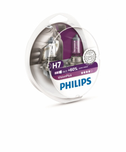 PHILIPS а/лампа H7  (55) P43t-38+60% VisionPlus 12V 1/5 HIT