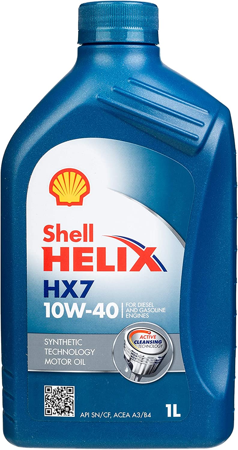 SHELL Масло мот.Helix Dies Plus HX7 10w40 синяя 1л 