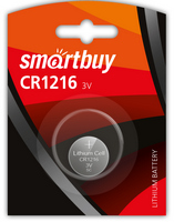 Батарейка SMARTBUY CR1216-1BL (12/720) 