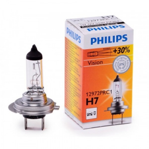 PHILIPS а/лампа H7 (55) PX26d+30% PREMIUM 12V 10/100 HIT