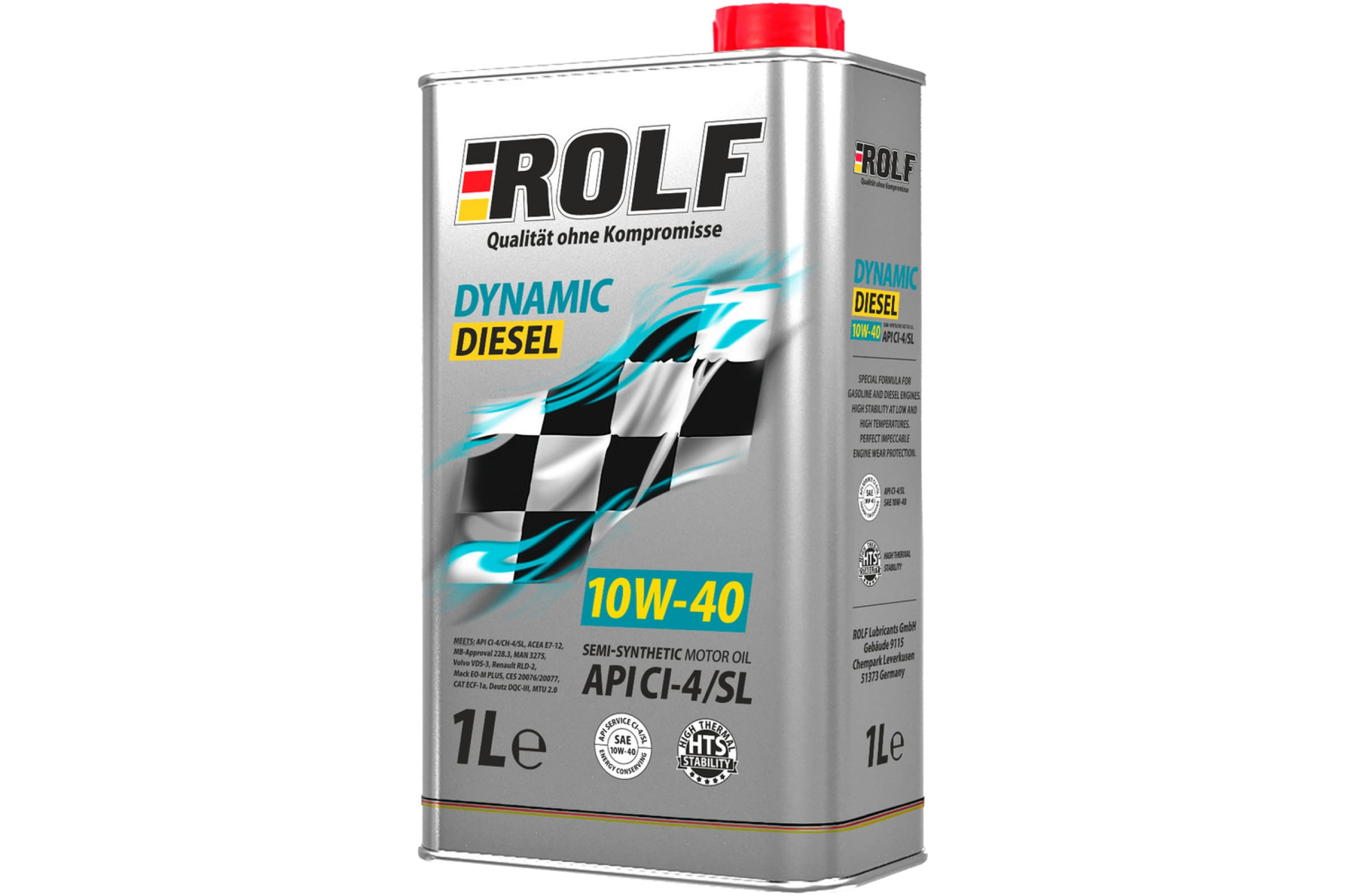 ROLF Масло мот. Dynamic Diesel API CI-4/SL 10W40 1л 