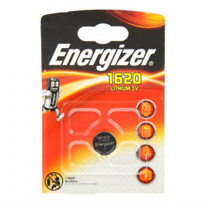 Батарейка Energizer CR1620-1BL  (1/10)