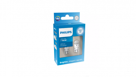 Лампа сигнальная W5W LED white 11961 XU60 12V X2 Philips